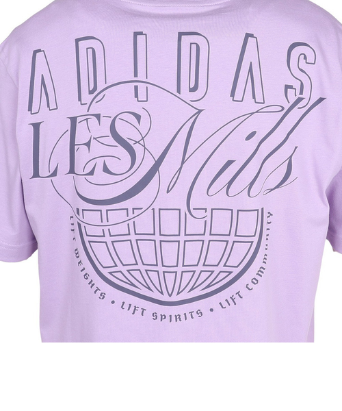 アディダス（adidas）Les Mills グローブ グラフィック Tシャツ