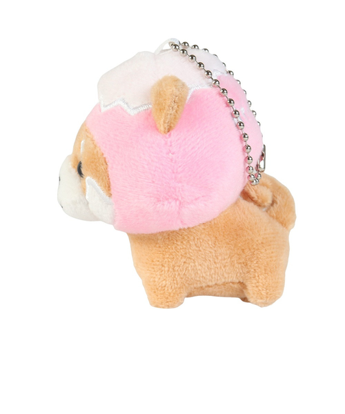 【新品】ピンクビーン　ぬいぐるみ ぬいぐるみ マメしばボールチェーン 富士山 ピンク TMR005 PK