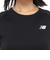 ニューバランス（new balance）スポーツ ショートスリーブTシャツ AWT53400BK