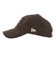 ニューエラ（NEW ERA）帽子 キャップ 9TWENTY Micro Corduroy クラシックロゴ 茶色 Mサイズ 14667969 浅め サイズ調整可