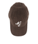 ニューエラ（NEW ERA）帽子 キャップ 9TWENTY Micro Corduroy クラシックロゴ 茶色 Mサイズ 14667969 浅め サイズ調整可