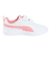プーマ（PUMA）ジュニアスニーカー スポーツシューズ コートフレックス DOTTY PS ホワイト 39875805 スニーカー