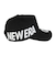 ニューエラ（NEW ERA）帽子 キャップ 9FORTY A-Frame Essential ワードマークロゴ 黒 14667889 通気性 サイズ調整可