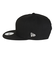 ニューエラ（NEW ERA）帽子 キャップ 9FIFTY Essential ワードマークロゴ 黒 Mサイズ 14667812  サイズ調整可 日差し対策