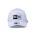 ニューエラ（NEW ERA）帽子 キャップ 9FORTY A-Frame トラッカー ボックスロゴ 白 14524999 通気性 日差し対策 深め