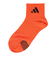アディダス（adidas）ソックス 靴下 ２足組 SS-Sサイズ(19-23cm) オレンジ/青 ODW34-KK8117 子供用 二足セット ショート丈