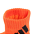 アディダス（adidas）ソックス 靴下 ２足組 SS-Sサイズ(19-23cm) オレンジ/青 ODW34-KK8117 子供用 二足セット ショート丈