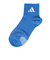 アディダス（adidas）ソックス 靴下 ２足組 SS-Sサイズ(19-23cm) オレンジ/青 ODW34-KK8117 子供用 二足セット ショート丈