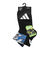 アディダス（adidas）ソックス 靴下 ２足組 SS-Sサイズ(19-23cm) 黒/紺 ODW31-KK8079子供用 2足セット ショート丈