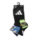 アディダス（adidas）ソックス 靴下 ２足組 SS-Sサイズ(19-23cm) 黒/紺 ODW31-KK8079子供用 2足セット ショート丈