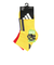 アディダス（adidas）ソックス 靴下 ２足組 SS-Sサイズ(19-23cm) 黄/赤 ODW27-KK8075 子供用 ２足セット ショート丈