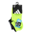 アディダス（adidas）ソックス 靴下 ２足組 SS-Sサイズ(19-23cm) 黄/黒 ODW33-KK8081子供用 2足セット スニーカー丈