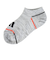 アディダス（adidas）ソックス 靴下 ２足組 SS-Sサイズ(19-23cm) グレー/黒 ODW30-KK8078子供用 2足セット スニーカー丈