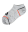 アディダス（adidas）ソックス 靴下 ２足組 SS-Sサイズ(19-23cm) グレー/黒 ODW30-KK8078子供用 2足セット スニーカー丈