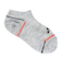 アディダス（adidas）ソックス 靴下 ２足組 SS-Sサイズ(19-23cm) グレー/黒 ODW30-KK8078子供用 2足セット スニーカー丈