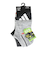 アディダス（adidas）ソックス 靴下 ２足組 SS-Sサイズ(19-23cm) グレー/黒 ODW30-KK8078子供用 2足セット スニーカー丈