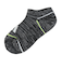 アディダス（adidas）ソックス 靴下 ２足組 SS-Sサイズ(19-23cm) グレー/黒 ODW30-KK8078子供用 2足セット スニーカー丈