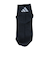 アディダス（adidas）ソックス 靴下 ２足組 SS-Sサイズ(19-23cm) 紺/黒 ODW26-KK8074 子供用 ２足セット ショート丈
