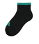 アディダス（adidas）ソックス 靴下 ２足組 SS-Sサイズ(19-23cm) 黒/赤 ODW29-KK8077 子供用 ２足セット ショート丈