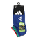 アディダス（adidas）ソックス 靴下 ２足組 SS-Sサイズ(19-23cm) 青/黒 ODW25-KK8073 子供用 ２足セット スニーカー丈