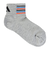 アディダス（adidas）ソックス 靴下 ２足組 SS-Sサイズ(19-23cm) グレー/黒ODW28-KK8076 子供用 ２足セット ショート丈