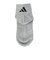 アディダス（adidas）ソックス 靴下 ２足組 SS-Sサイズ(19-23cm) グレー/黒ODW28-KK8076 子供用 ２足セット ショート丈