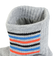 アディダス（adidas）ソックス 靴下 ２足組 SS-Sサイズ(19-23cm) グレー/黒ODW28-KK8076 子供用 ２足セット ショート丈