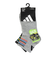 アディダス（adidas）ソックス 靴下 ２足組 SS-Sサイズ(19-23cm) グレー/黒ODW28-KK8076 子供用 ２足セット ショート丈