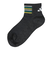 アディダス（adidas）ソックス 靴下 ２足組 SS-Sサイズ(19-23cm) グレー/黒ODW28-KK8076 子供用 ２足セット ショート丈