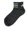 アディダス（adidas）ソックス 靴下 ２足組 SS-Sサイズ(19-23cm) グレー/黒ODW28-KK8076 子供用 ２足セット ショート丈