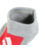 アディダス（adidas）ソックス 靴下 ２足組 SS-Sサイズ(19-23cm) グレー/黒 ODW24-KK8072 子供用 ２足セット スニーカー丈