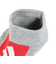 アディダス（adidas）ソックス 靴下 ２足組 SS-Sサイズ(19-23cm) グレー/黒 ODW24-KK8072 子供用 ２足セット スニーカー丈