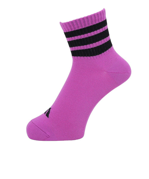 靴下　紫色 アディダス（adidas）ソックス 靴下 1P 3STSOCKSPURPLE ODV83