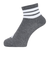 アディダス（adidas）ソックス 靴下 1P 3ST SOCKSGREY OEI19-KL0878