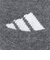 アディダス（adidas）ソックス 靴下 1P 3ST SOCKSGREY OEI19-KL0878