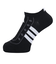 アディダス（adidas）ソックス 靴下 1P SNEAKERSOCKSBLACK ODV74-KK8022
