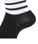 アディダス（adidas）ソックス 靴下 1P 3STSOCKSBLACK ODV85-KK8033