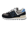 ニューバランス（new balance）スニーカー スポーツシューズ 574 ブラック U574QRB D カジュアルシューズ