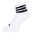 アディダス（adidas）ソックス 靴下 1P 3STSOCKSWHITE ODV75-KK8023