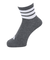 アディダス（adidas）ソックス 靴下 1P 3STSOCKSGREY OEI19-KL0878