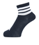 アディダス（adidas）ソックス 靴下 1P 3STSOCKSBLACK ODV78-KK8026