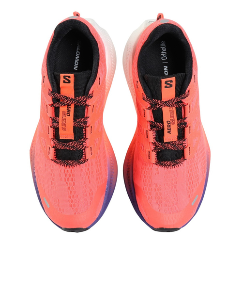 サーモン サロモン（SALOMON）ランニングシューズ ジョギングシューズ エアロ