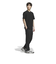 アディダス（adidas）プレミアム カジュアル レギュラーフィット 軽量 ニット 半袖 ポケットTシャツ WK610-KA1231