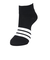 アディダス（adidas）ソックス 靴下 2足組 2P SOCKSSOCKSBLACK 黒/グレー Sサイズ(23-25cm) ODW21-KK8069 ショ…