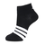 アディダス（adidas）ソックス 靴下 2足組 2P SOCKSSOCKSBLACK 黒/グレー Sサイズ(23-25cm) ODW21-KK8069 ショ…