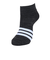 アディダス（adidas）ソックス 靴下 2足組 2P SOCKSSOCKSBLACK 黒/グレー Sサイズ(23-25cm) ODW21-KK8069 ショ…
