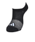 アディダス（adidas）ソックス 靴下 2足組 2P SOCKSSOCKSBLACK ブラック×グレー Sサイズ ODW14-KK8062 カジュアル ファ…