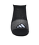 アディダス（adidas）ソックス 靴下 2足組 2P SOCKSSOCKSBLACK ブラック×グレー Sサイズ ODW14-KK8062 カジュアル ファ…