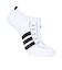 アディダス（adidas）ソックス 靴下 1P SNEAKERSOCKSWHITE 白 ODV64-KK8012 Sサイズ カジュアル ファッション