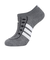 アディダス（adidas）ソックス 靴下 1P SNEAKERSOCKSGREY グレー Sサイズ OEI18-KL0877 カジュアル ファッション